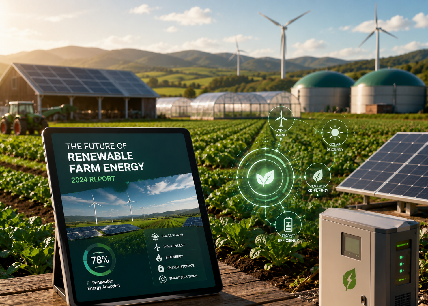 The Future of Renewable Farm Energy: 2024 Report